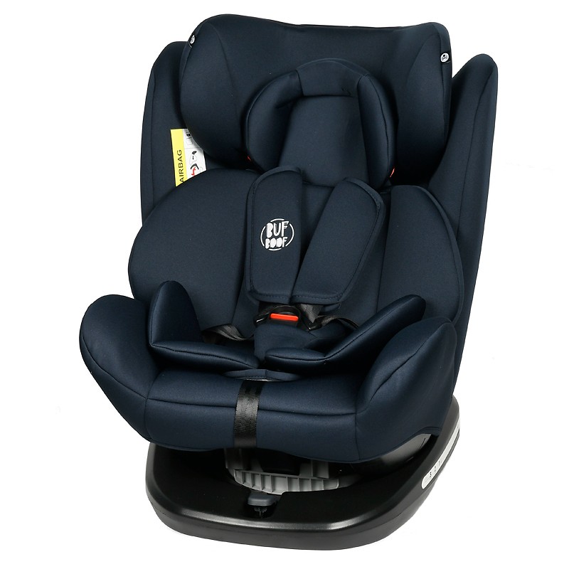 Scaun Auto Tweety DarkBlue cu Isofix rotativ 360 grade 0-36 kg baza neagra