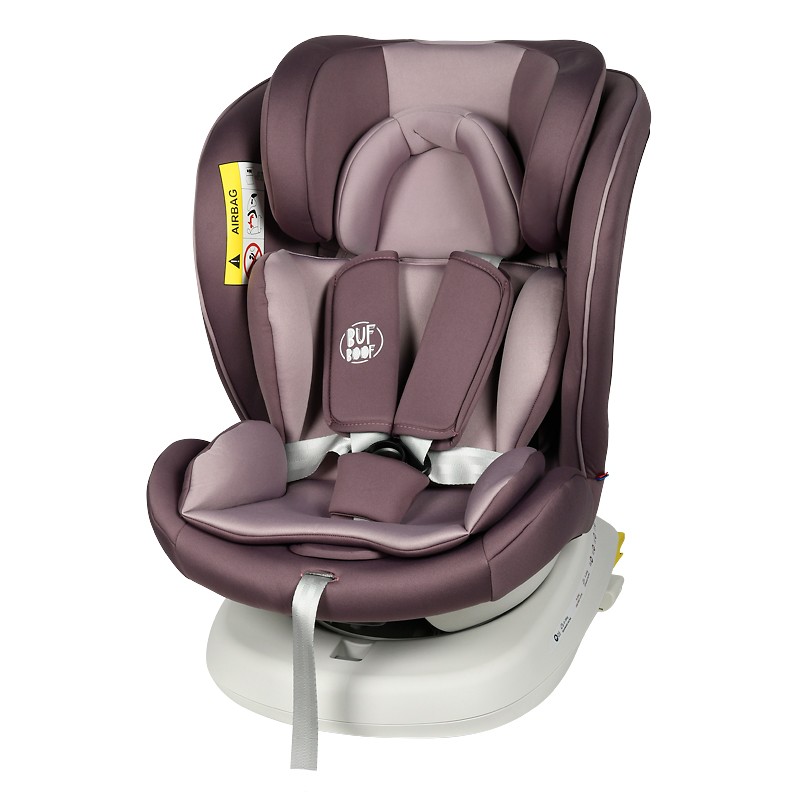 Scaun auto Tweety Plus Deluxe Buf Boof Light Red cu isofix rotativ 360 grade 0-36 kg