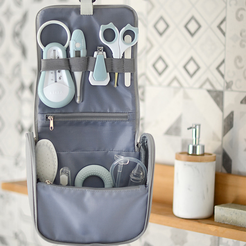 Set complet de ingrijire Grey blue Beaba - 3 | YEO