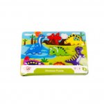 Puzzle din lemn Tooky Toy Chunky Dino