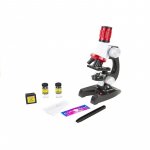 Set microscop stiintific de jucarie cu accesorii pentru copii 1200X LeanToys