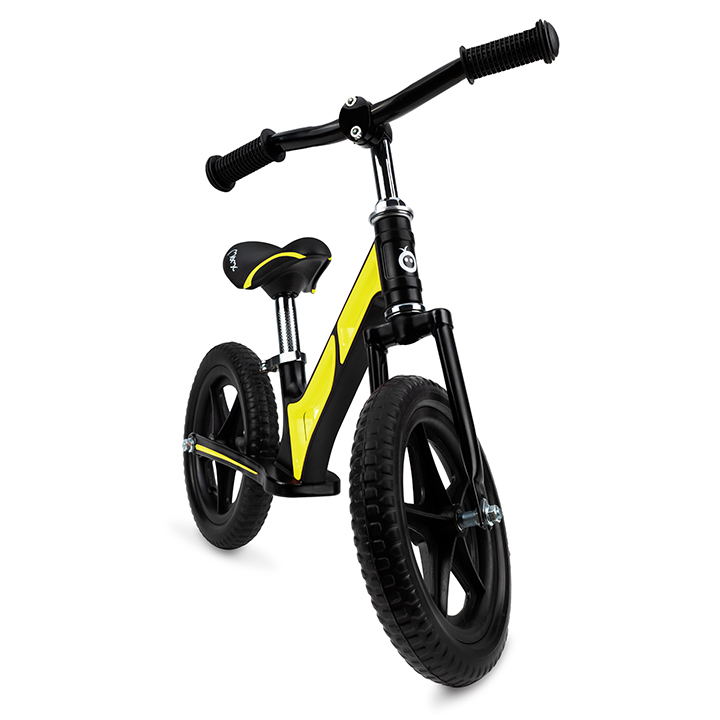Bicicleta de echilibru MoMi M00V Lime fara pedale Momi imagine noua