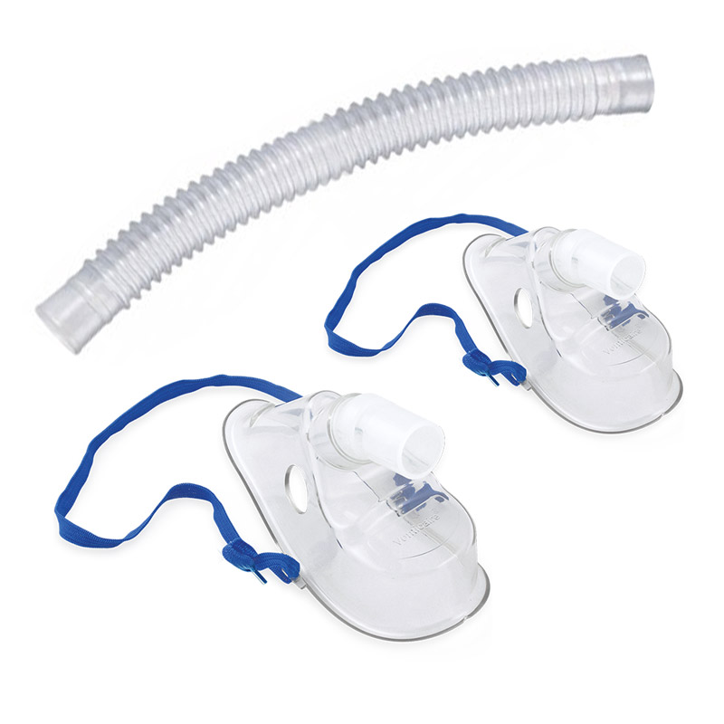 Kit accesorii RedLine Nova2 masca pediatrica, masca adulti, tub extensibil pentru aparata erosoli cu ultrasunete RedLine Nova U400 Accesorii imagine noua responsabilitatesociala.ro