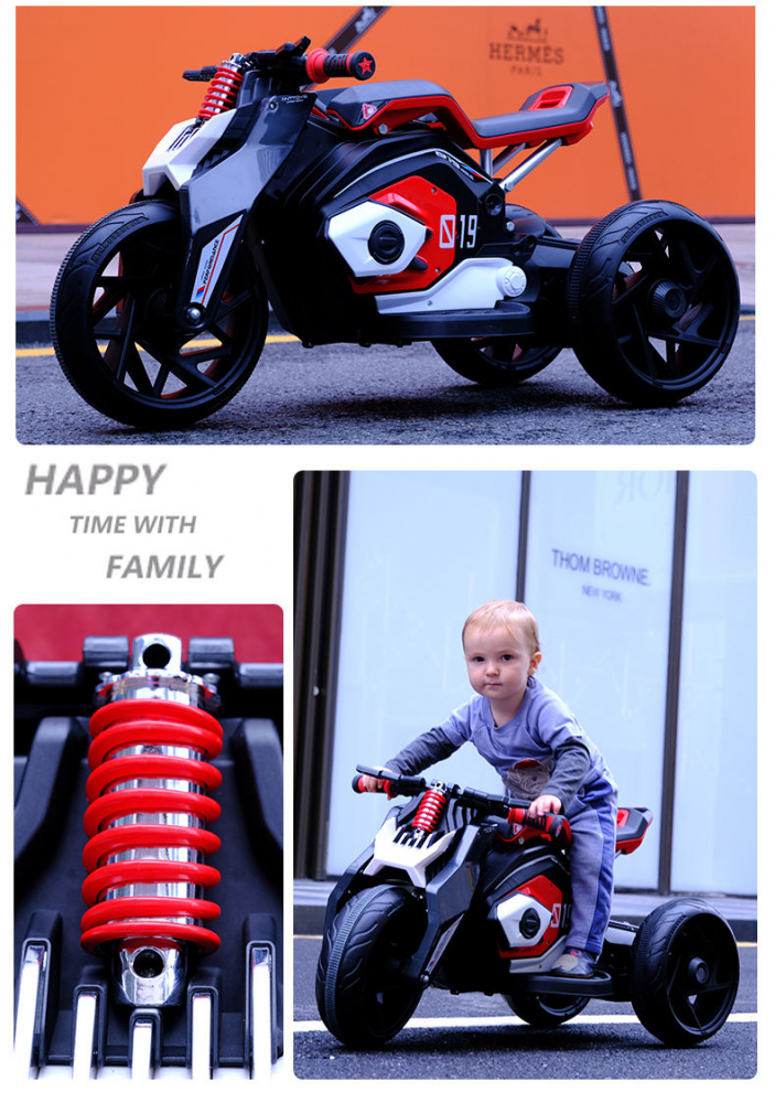 Motocicleta electrica copii Performance Blue - 2