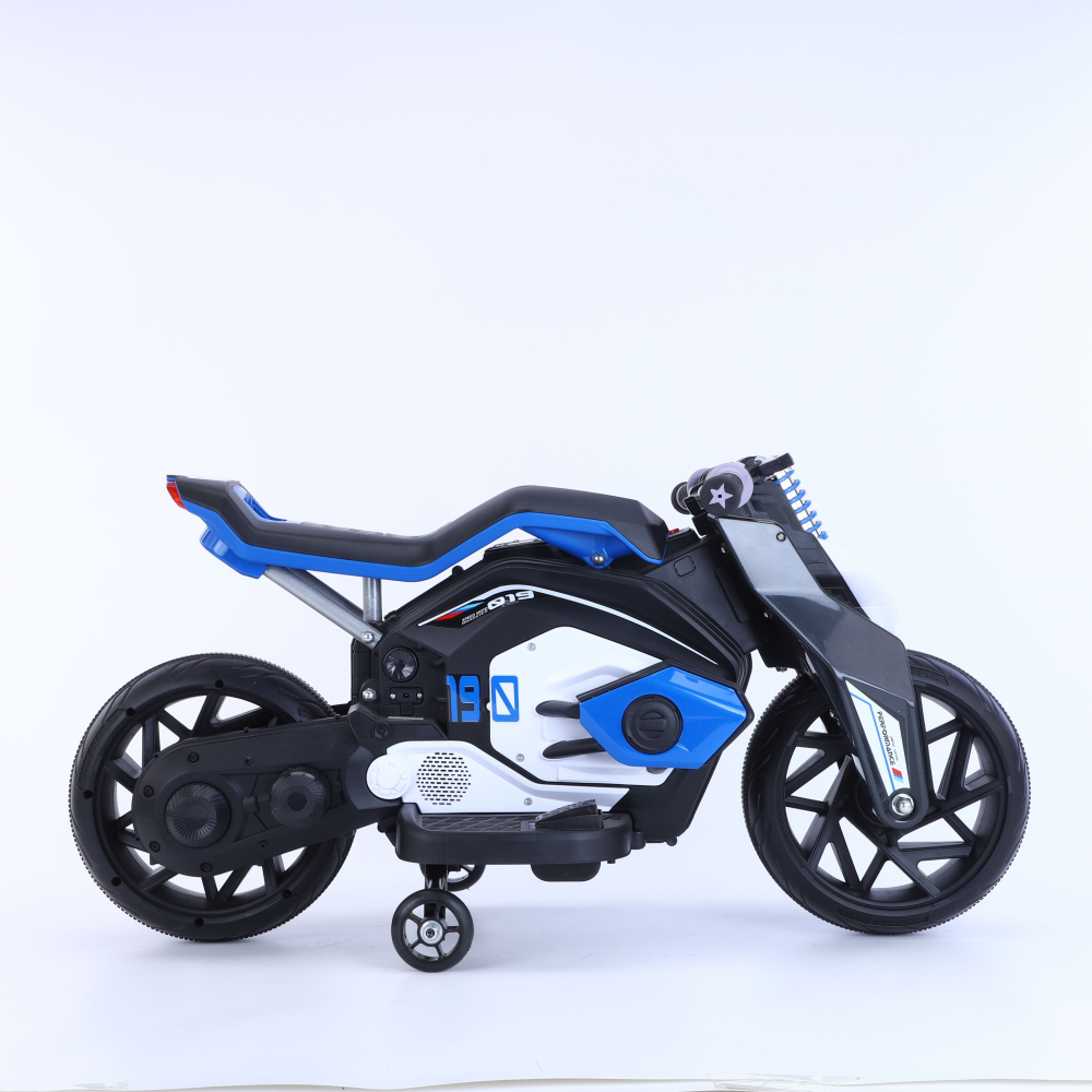 Motocicleta electrica copii Speed Blue - 3