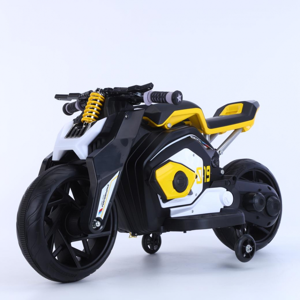 Motocicleta electrica copii Speed Yellow copii