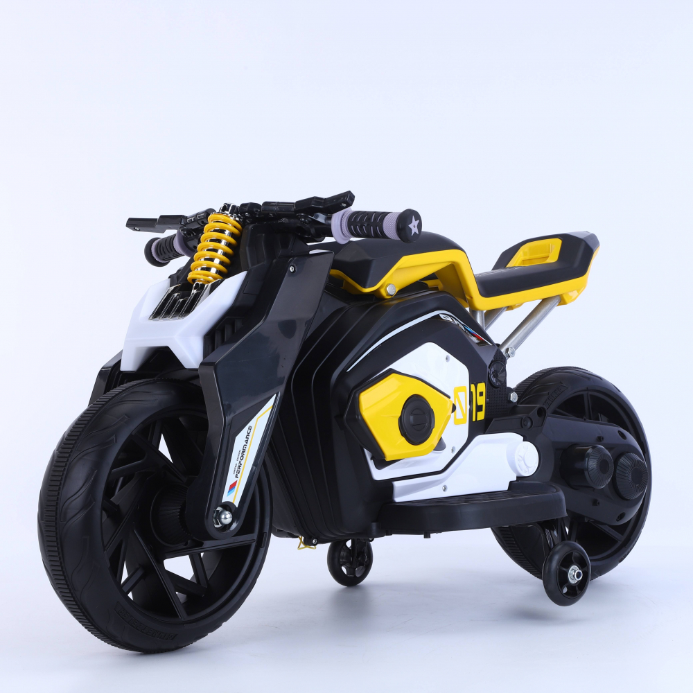 Motocicleta electrica copii Speed Yellow - 6
