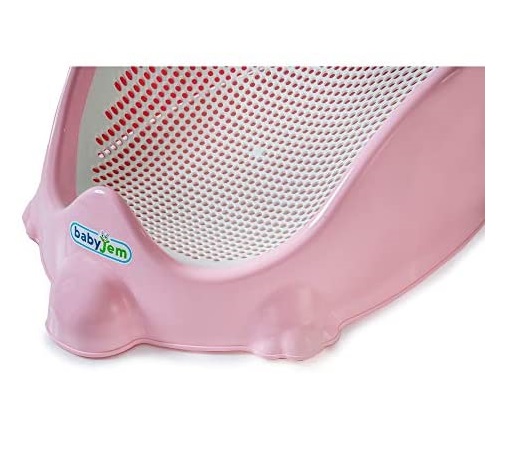 Suport pentru baie BabyJem Soft Basic Pink - 2 | YEO