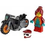 Lego city motocicleta de cascadorie pentru pompieri