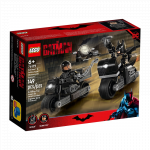 Lego super heroes urmarirea cu motocicleta Batman si Selina Kyle 76179