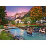 Puzzle 2000 piese Sunset in Ramsau