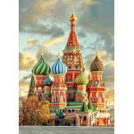 Puzzle Educa Catedrala San Basilio Moscova, 1000 piese include lipici