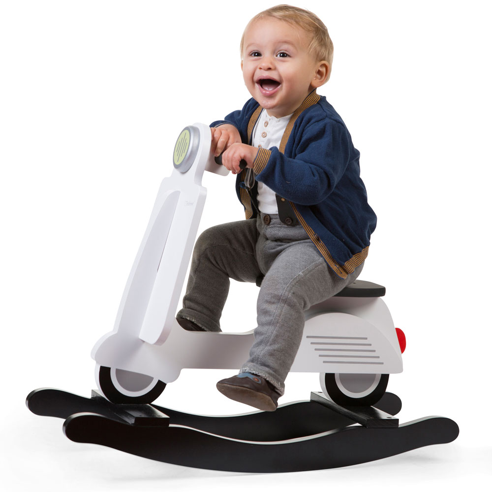 Balansoar Childhome Scooter mdf alb - 2 | YEO