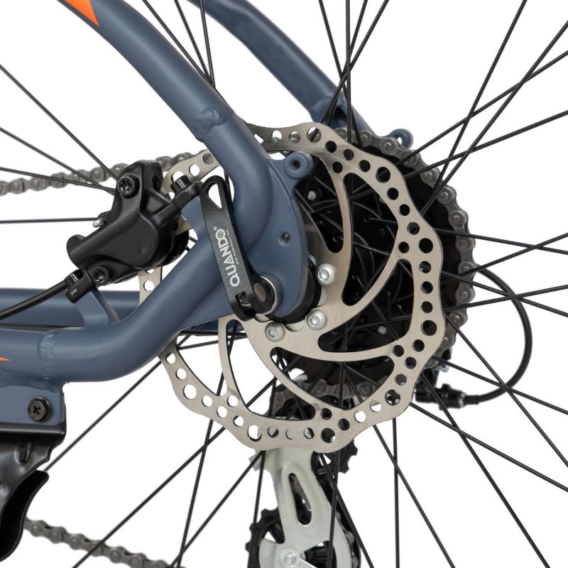 Bicicleta MTB-HT manete schimbator MicroshiftShimano Roti 29 Inch Carpat C2979H negru cu portocaliu - 4