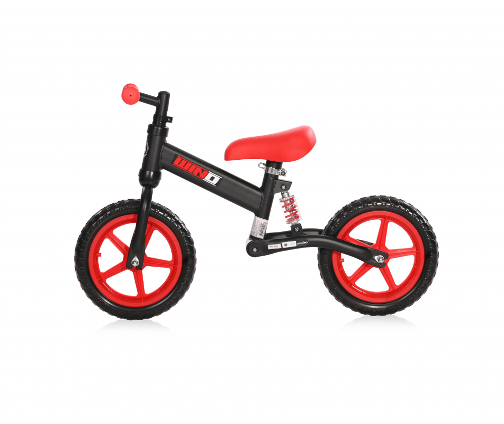 Bicicleta de echilibru Wind Black Red LORELLI imagine 2022 protejamcopilaria.ro