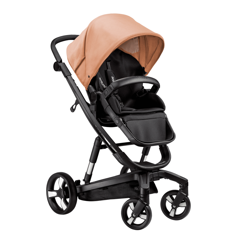 Carucior Bebumi Space 2 in 1 Gold cadru negru - 3 | YEO