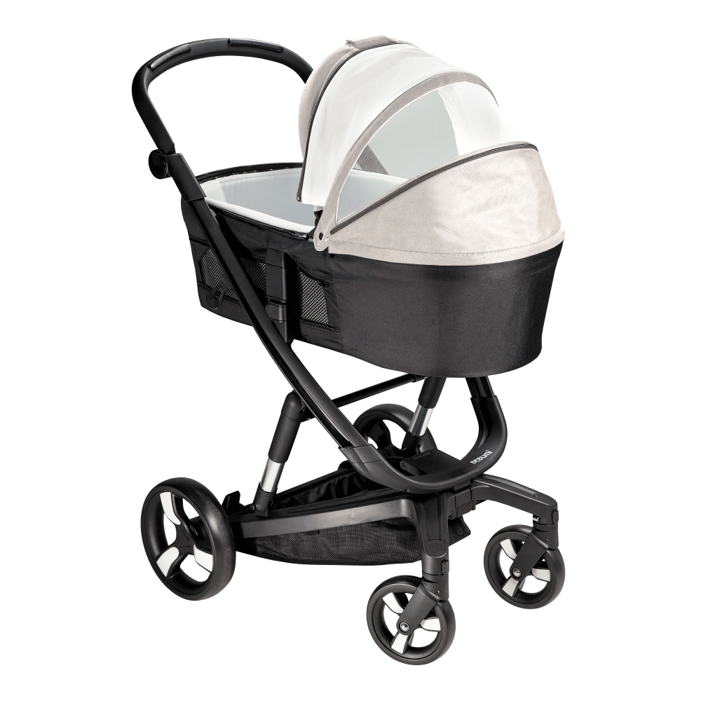 Carucior Bebumi Space 2 in 1 Gray Light cadru negru - 2 | YEO