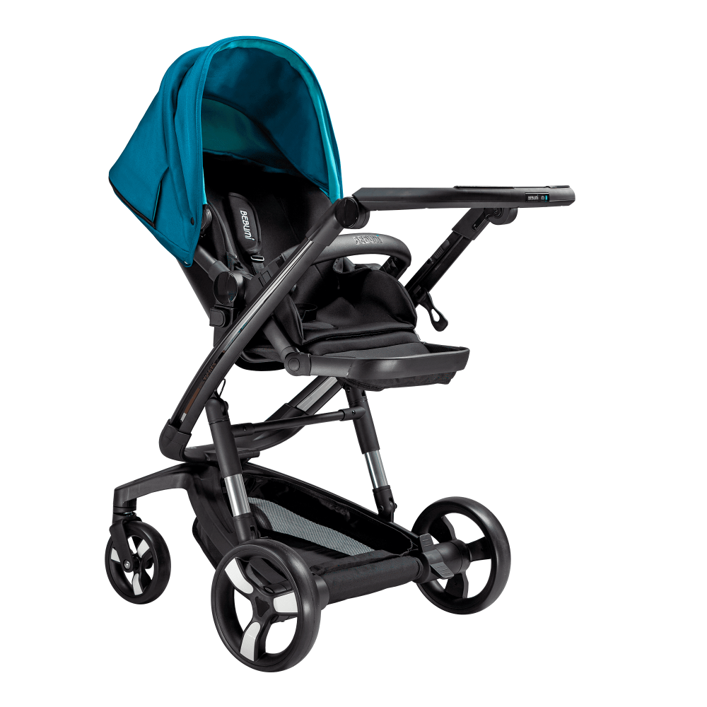 Carucior Bebumi Space 2 in 1 Green cadru negru - 6