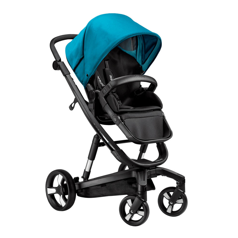 Carucior Bebumi Space 2 in 1 Green cadru negru - 7