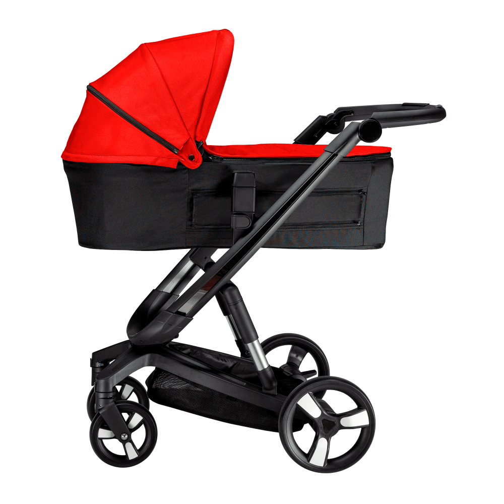 Carucior Bebumi Space 2 in 1 Red cadru negru - 11