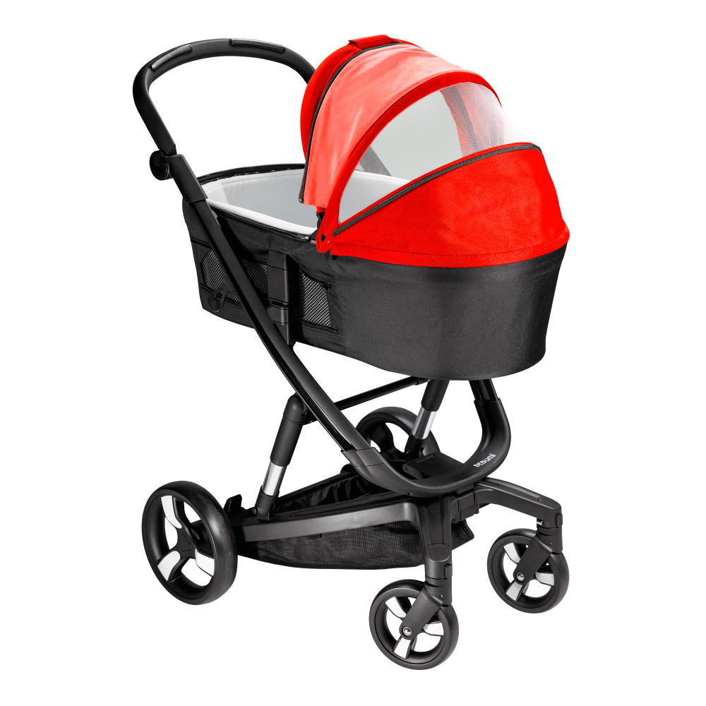 Carucior Bebumi Space 2 in 1 Red cadru negru - 2 | YEO