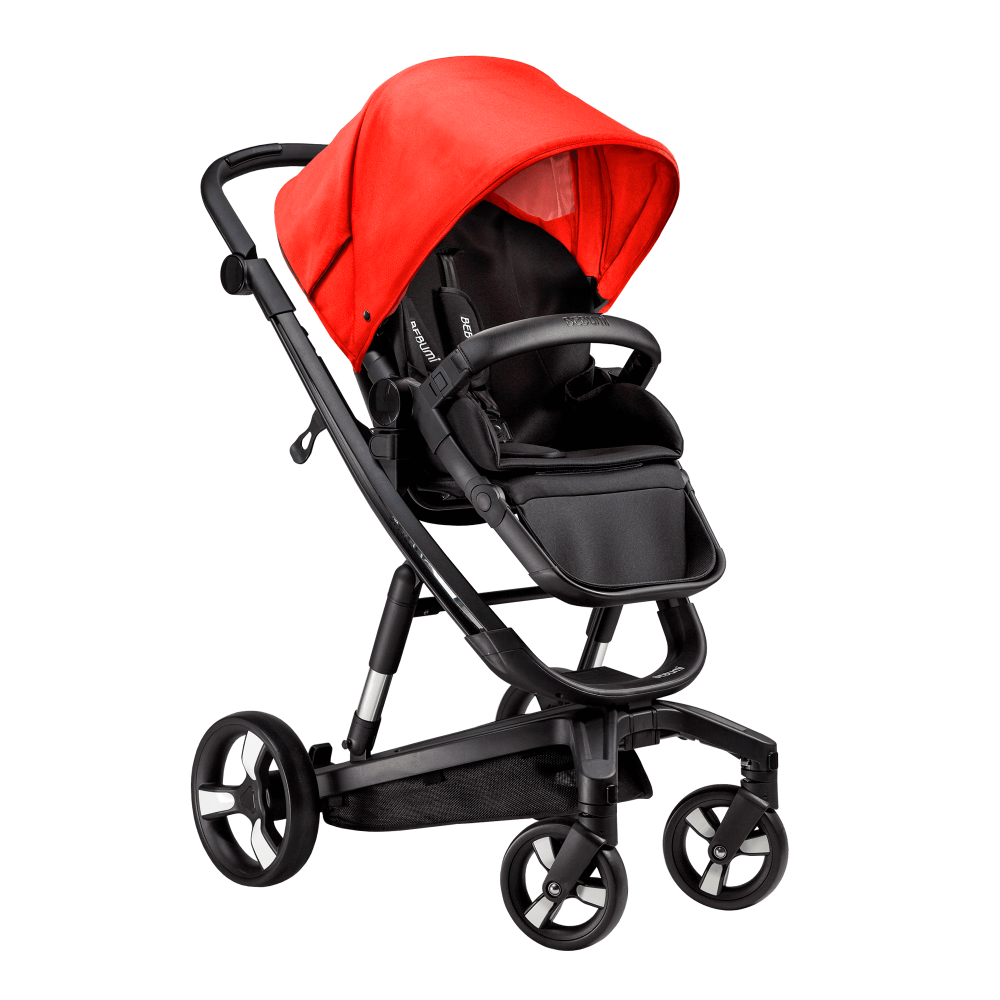 Carucior Bebumi Space 2 in 1 Red cadru negru - 4