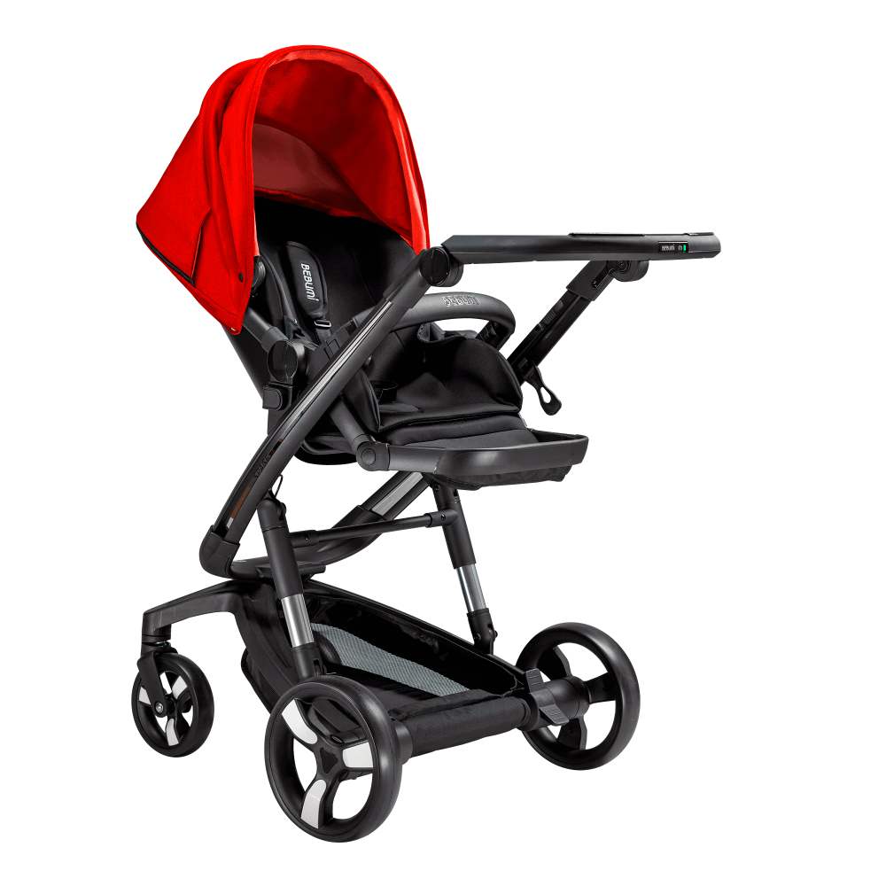 Carucior Bebumi Space 2 in 1 Red cadru negru - 6