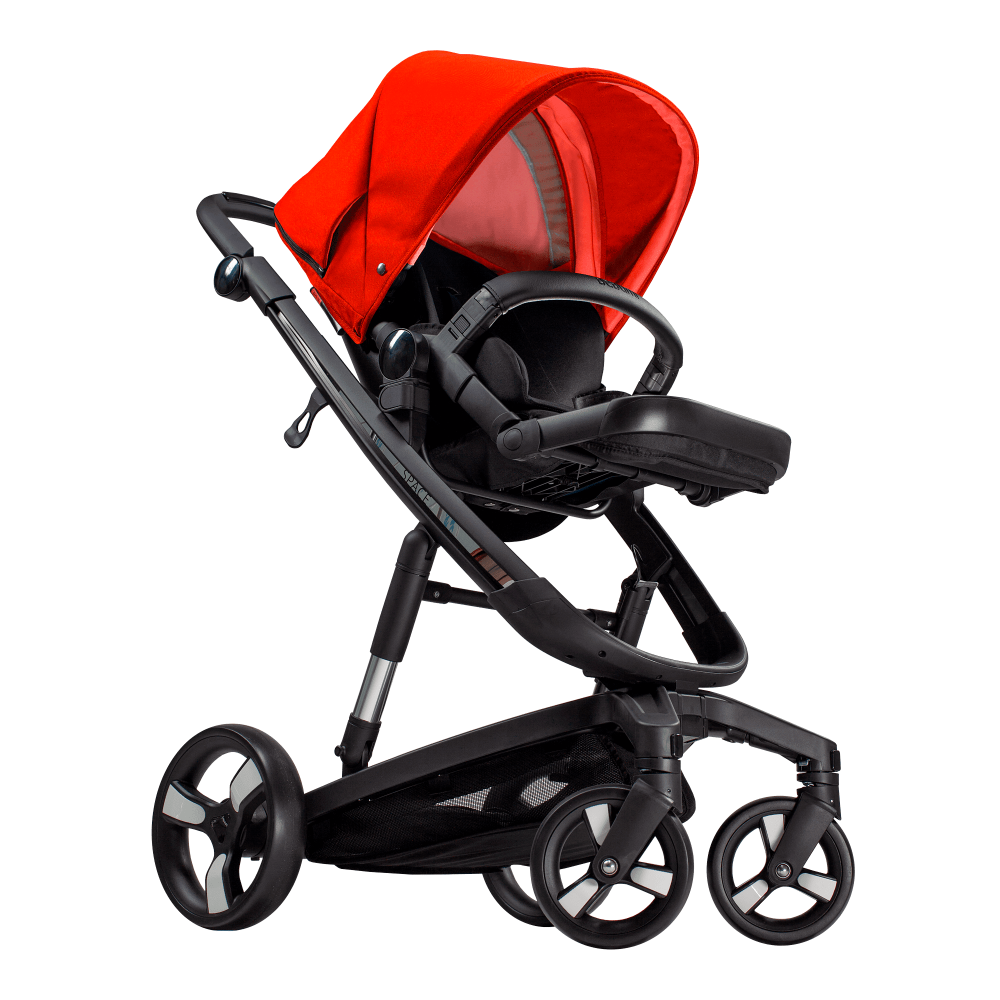 Carucior Bebumi Space 2 in 1 Red cadru negru - 10