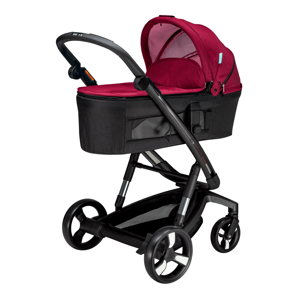 Carucior Bebumi Space 2 in 1 Ruby cadru negru - 1