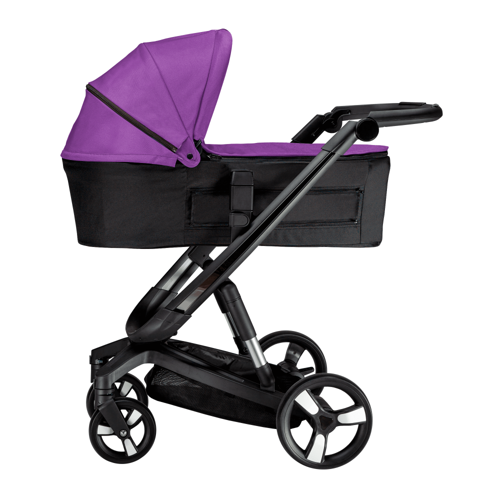 Carucior Bebumi Space Eco 2 in 1 Purple cadru negru - 11