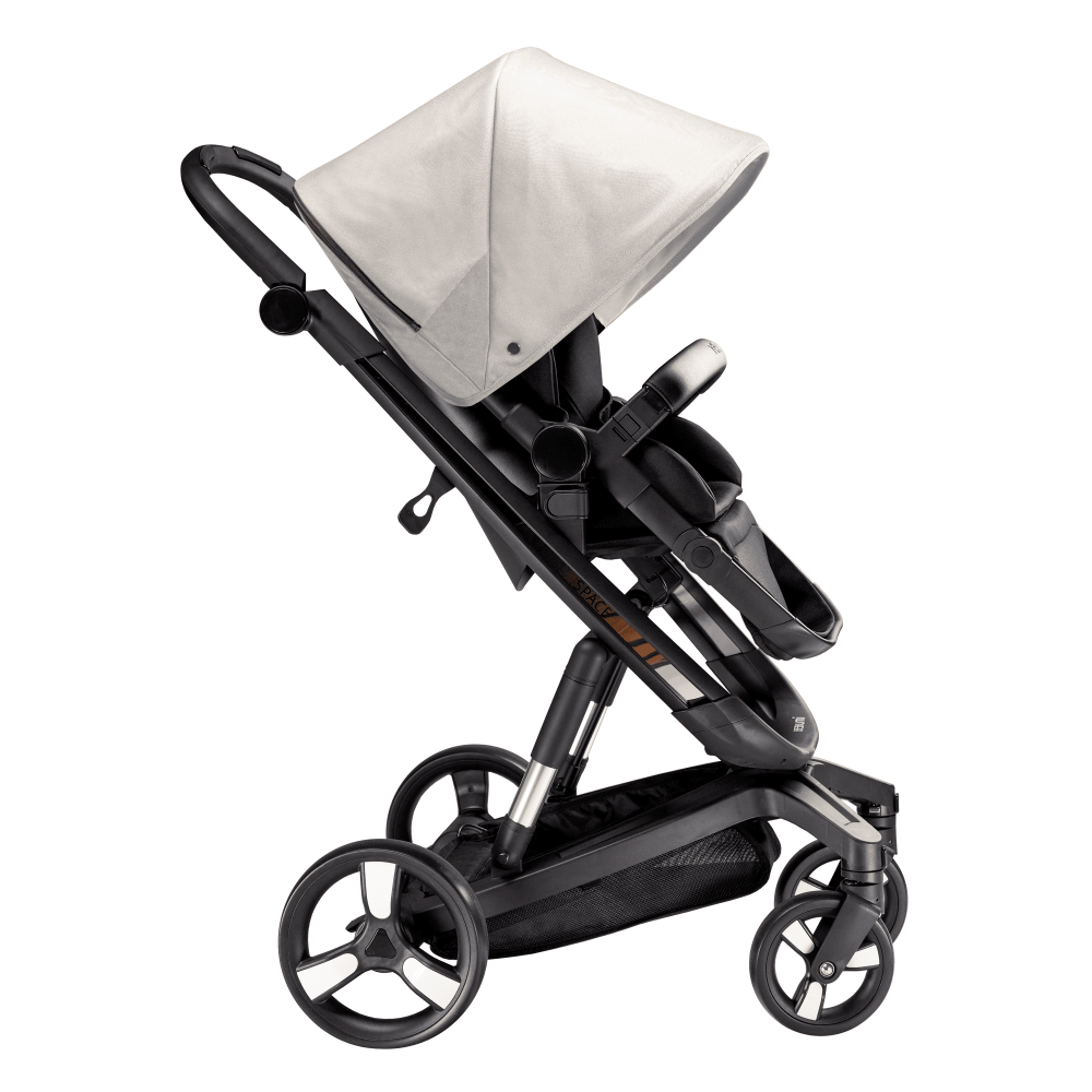 Carucior Bebumi Space Eco Gray Light cadru negru - 4 | YEO