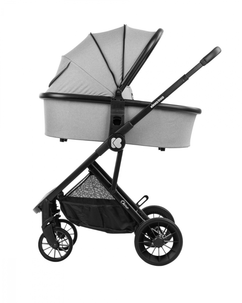 Carucior modular 3in1 KikkaBoo Cherie Gri 3in1 imagine noua responsabilitatesociala.ro