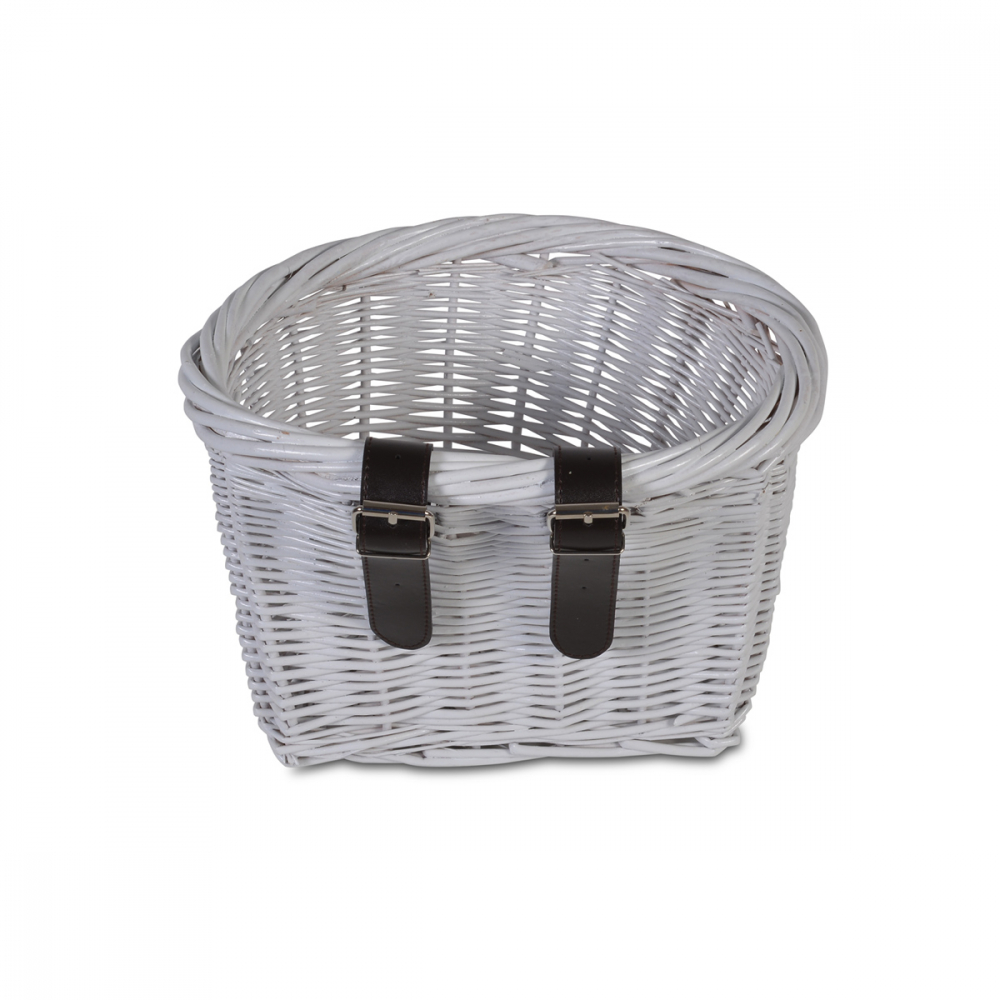 Cos de bicicleta impletit Byox Basket White - 1 | YEO