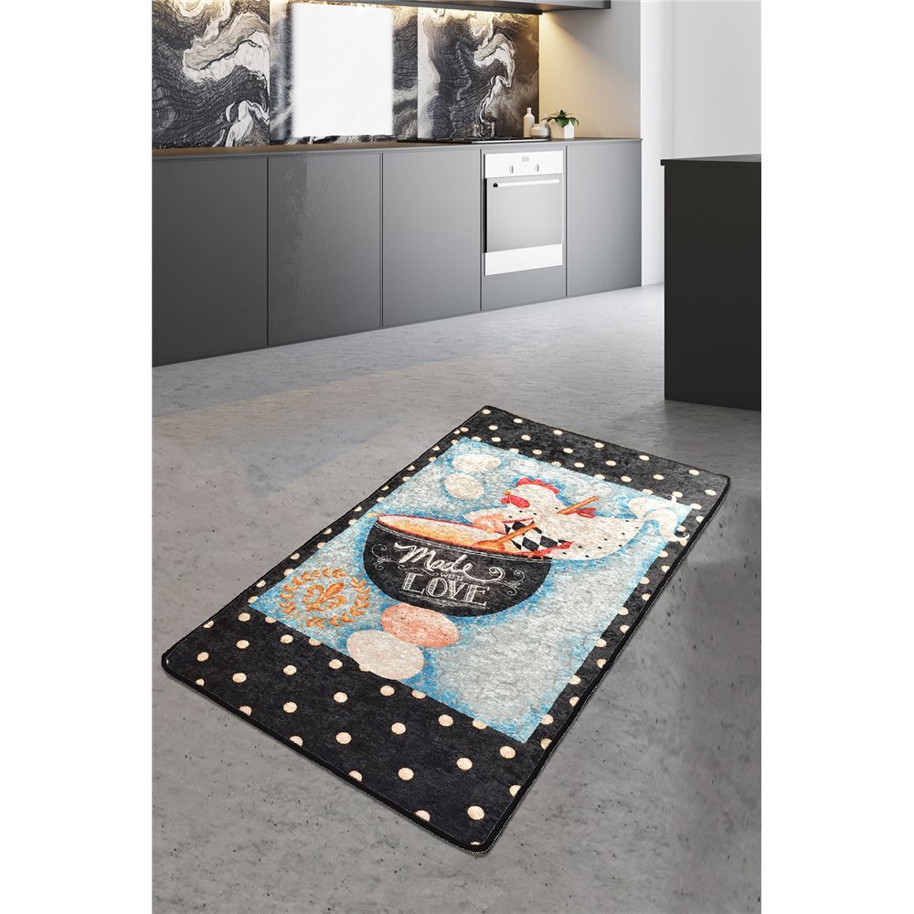 Covor de bucatarie antiderapant 80x150 cm Made Love - 2 | YEO