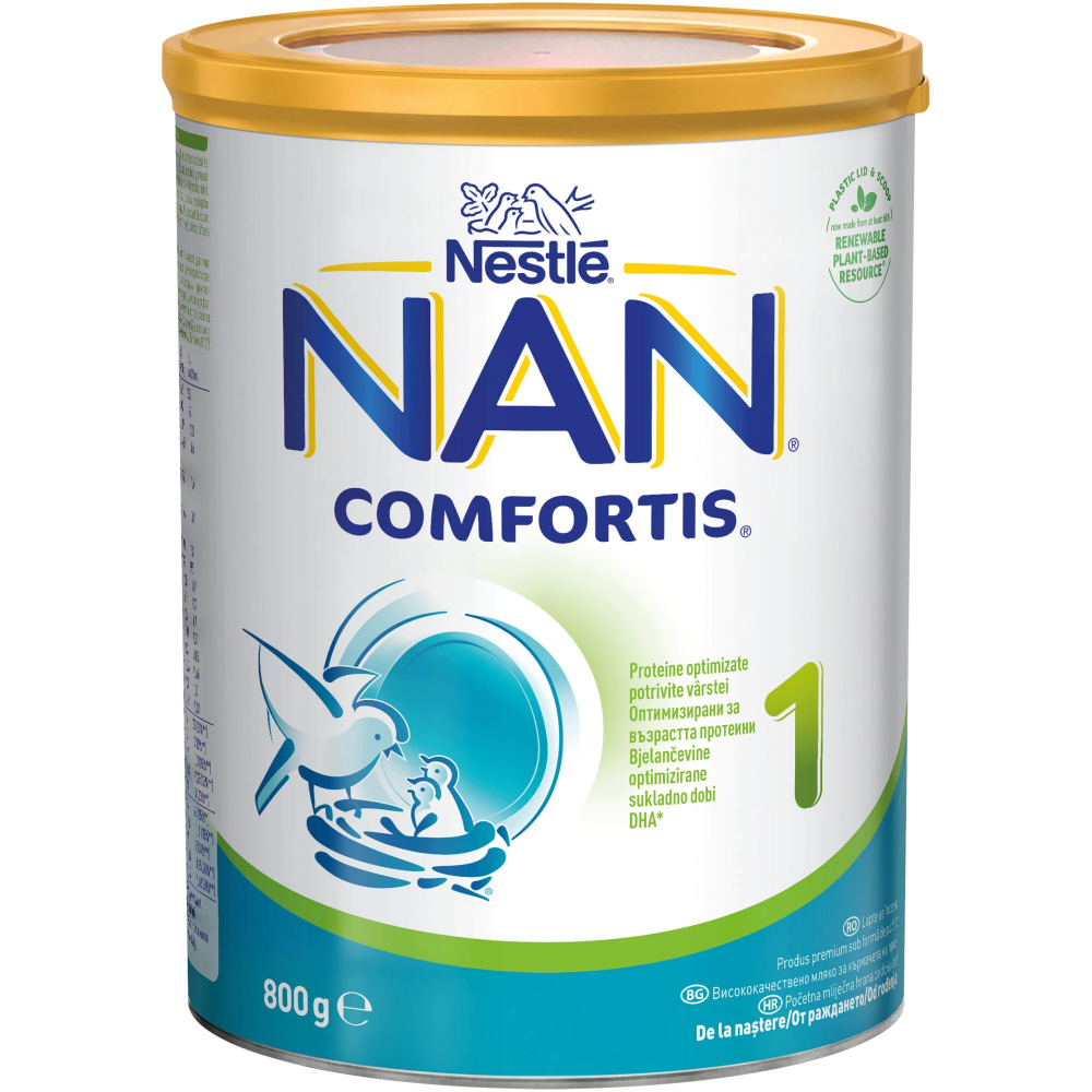 Formula de lapte praf Nestle NAN 1 Comfortis de la nastere 800 g