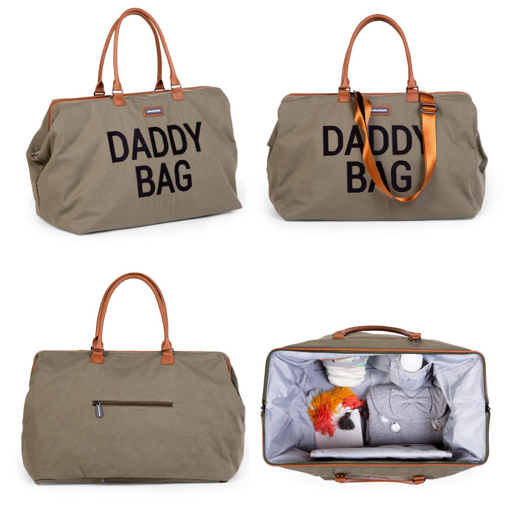 Geanta de infasat Childhome Daddy Bag kaki - 3 | YEO