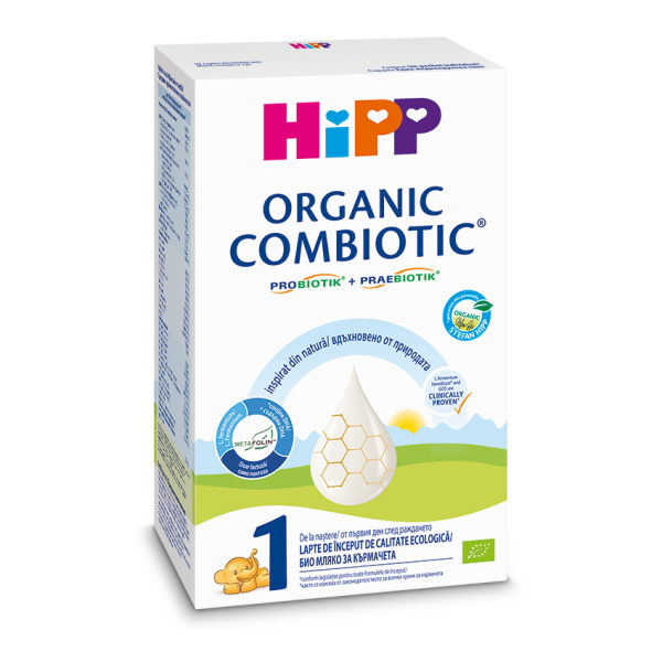 Lapte praf formula de inceput Organic Combiotic 1, +0 luni, 300gr Hipp