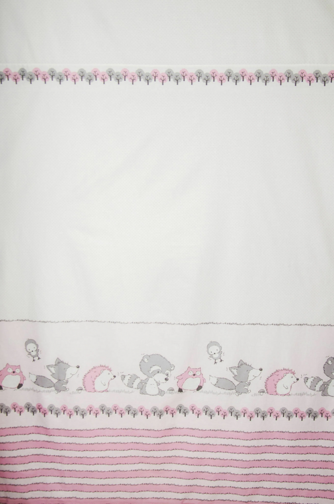 Lenjerie pat copii Odette Pink KidsDecor din bumbac 100x15040x60 cm - 4