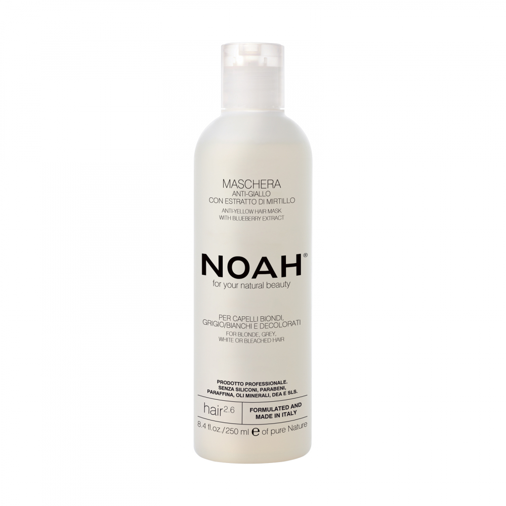 Masca naturala Anti-Yellow cu extract de afine 2.6 Noah 250 ml