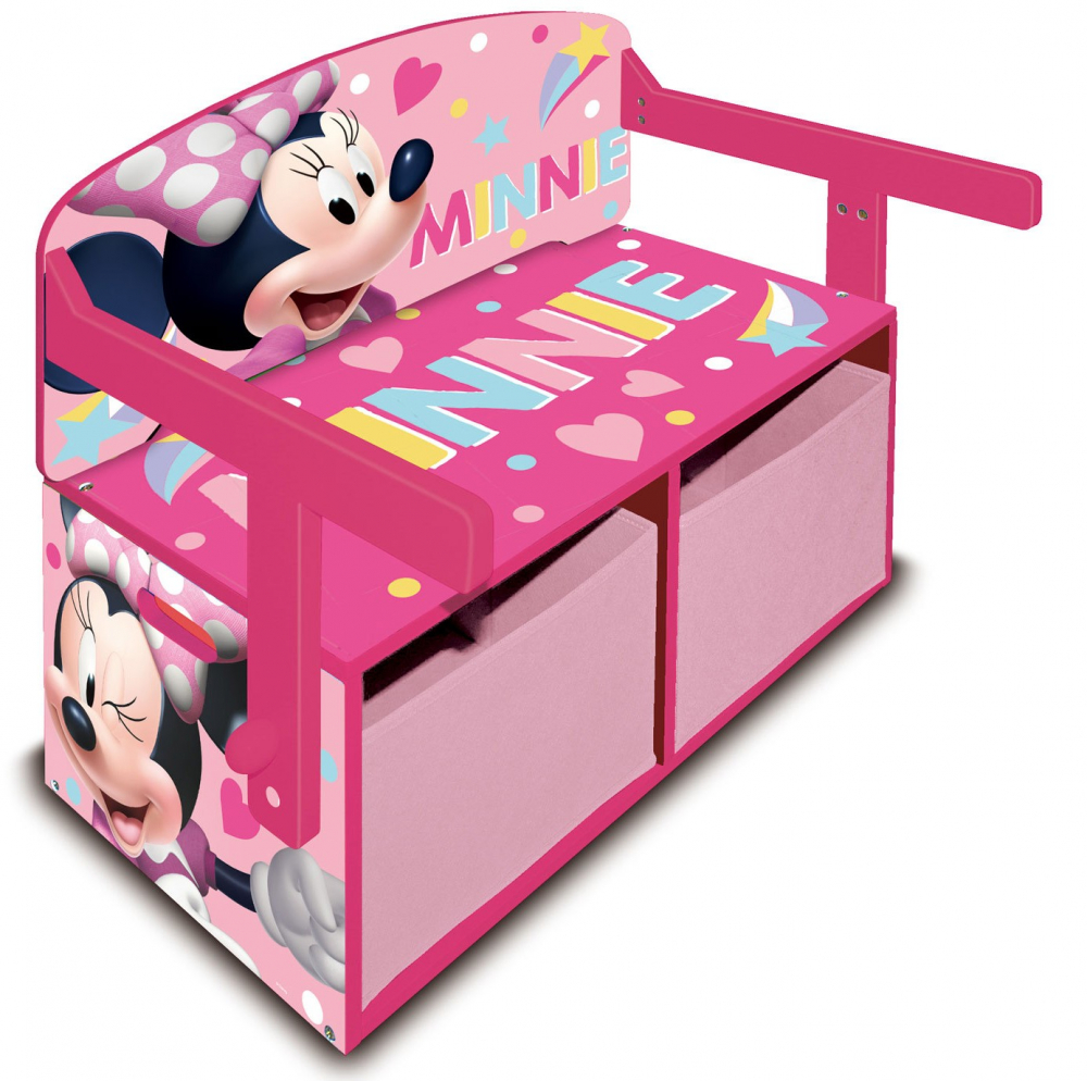 Mobilier 2 in 1 pentru depozitare jucarii Minnies Bowtique - 1