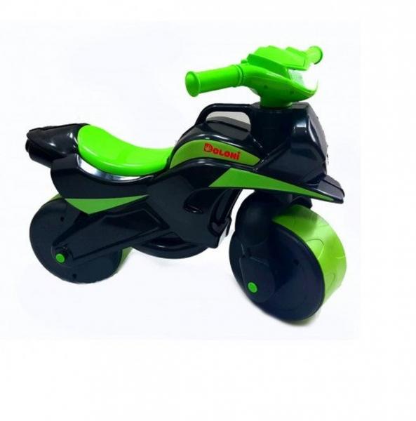 Motocicleta de impins Music 013959 verde negru 013959 imagine 2022 protejamcopilaria.ro
