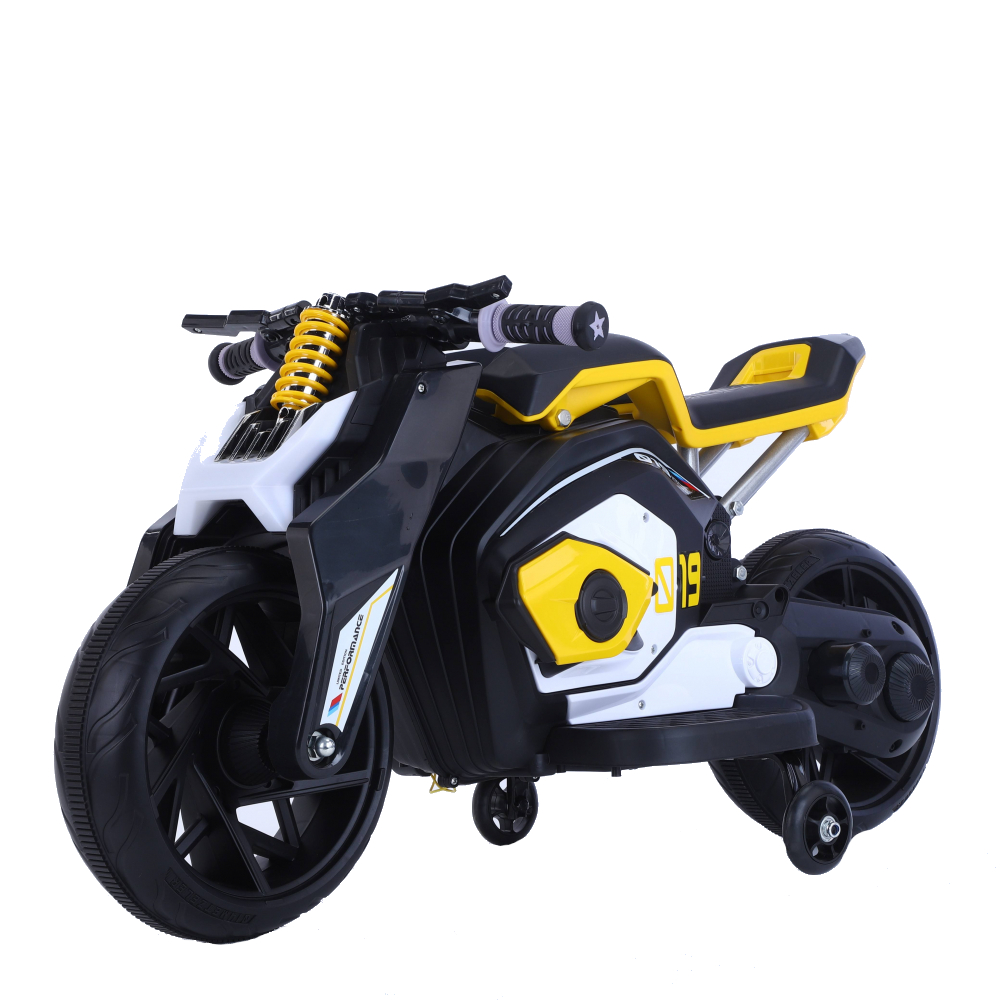Motocicleta electrica copii Speed Yellow - 7