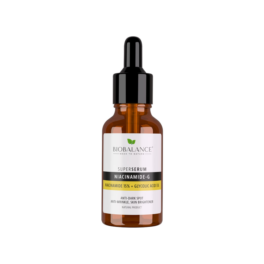 Niacinamide-G Niacinamide 15 + Acid glicolic 5 Super Serum Bio Balance 30 ml