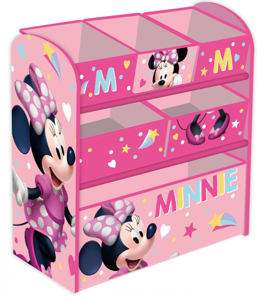 Organizator jucarii cu cadru din lemn Minnies Bowtique