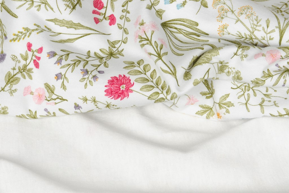 Patura de vara din bumbac 75x100 ines flowers