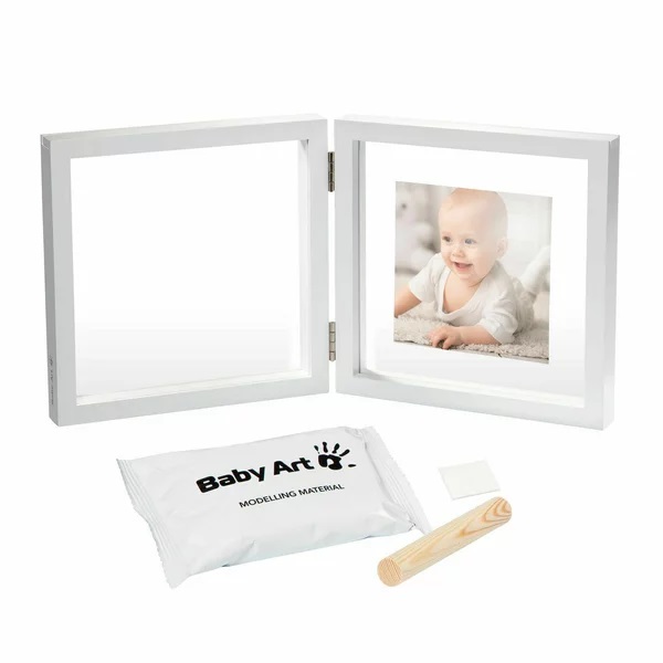 Rama Foto Baby Art Transparenta cu amprenta My Baby Style Clay amprenta imagine noua responsabilitatesociala.ro