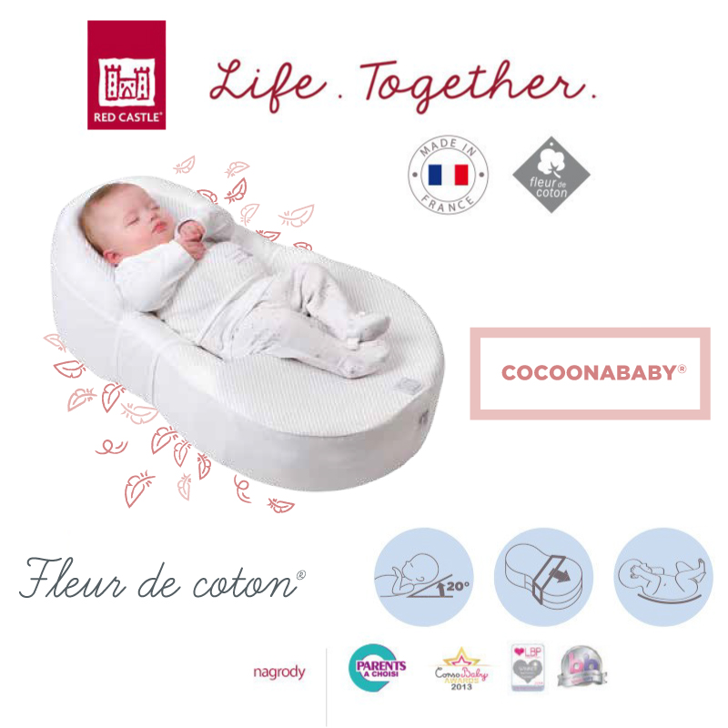 Saltea fiziologica bebelusi Red Castle Cocoonababy Bulle - 1 | YEO