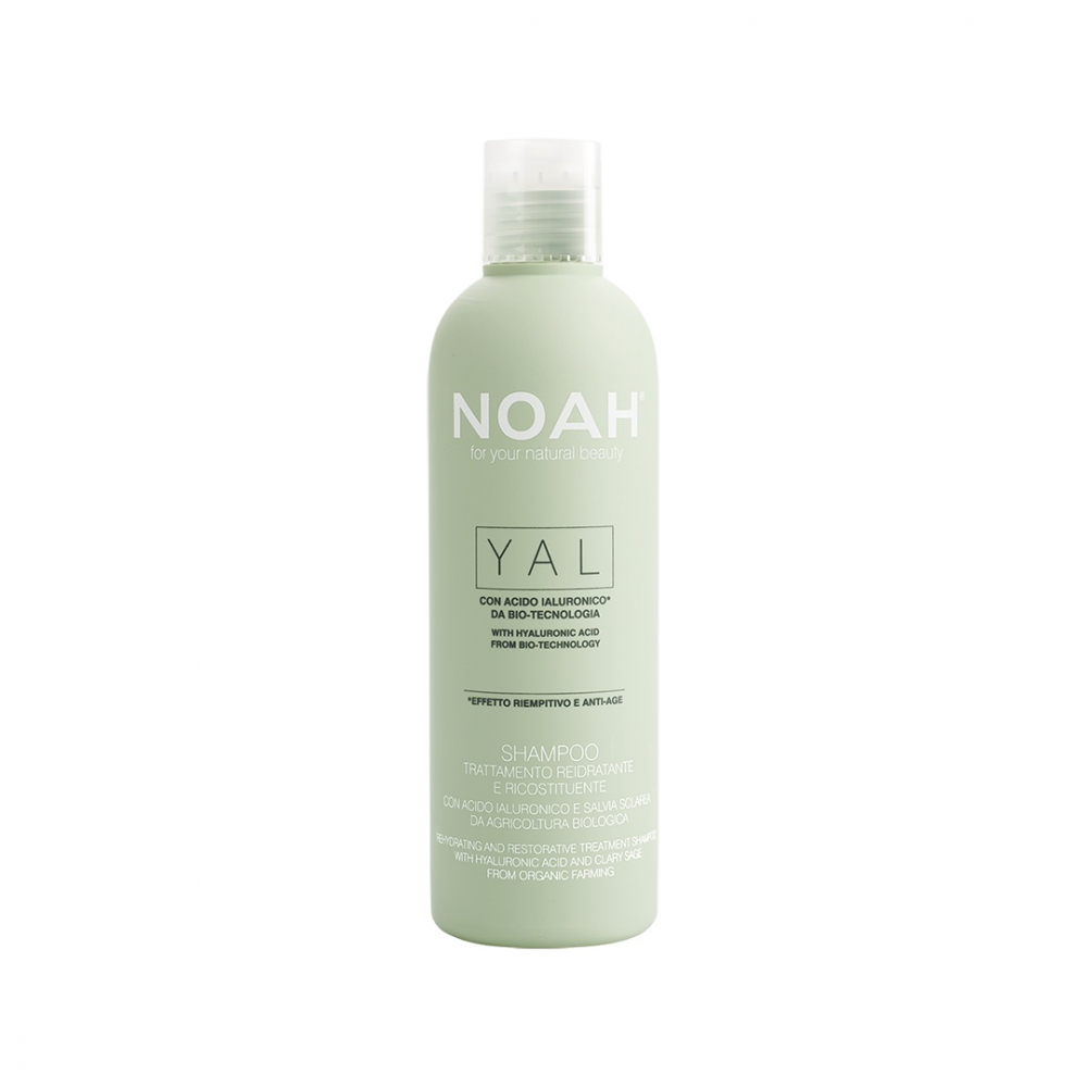 Sampon tratament cu acid hialuronic cu efect hidratant si regenerant Yal Noah 250 ml