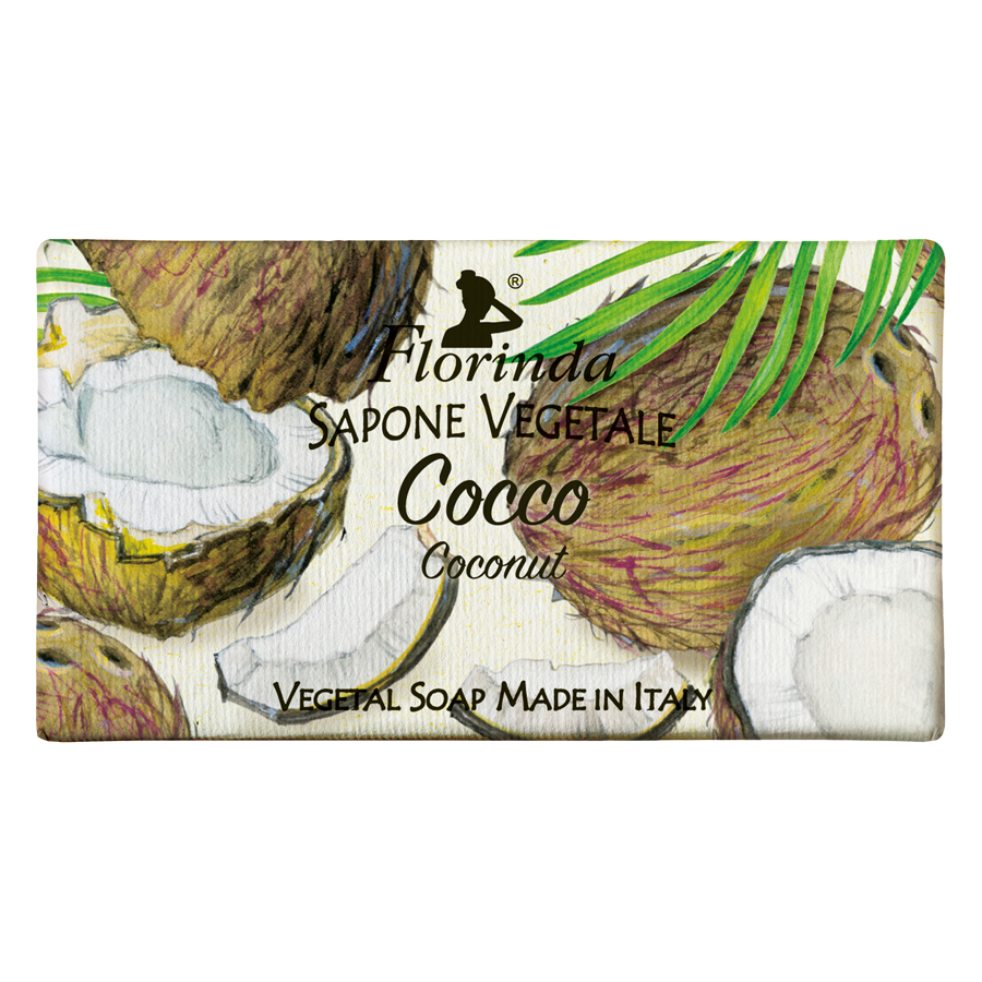 Sapun vegetal cu cocos Florinda 100 g La Dispensa