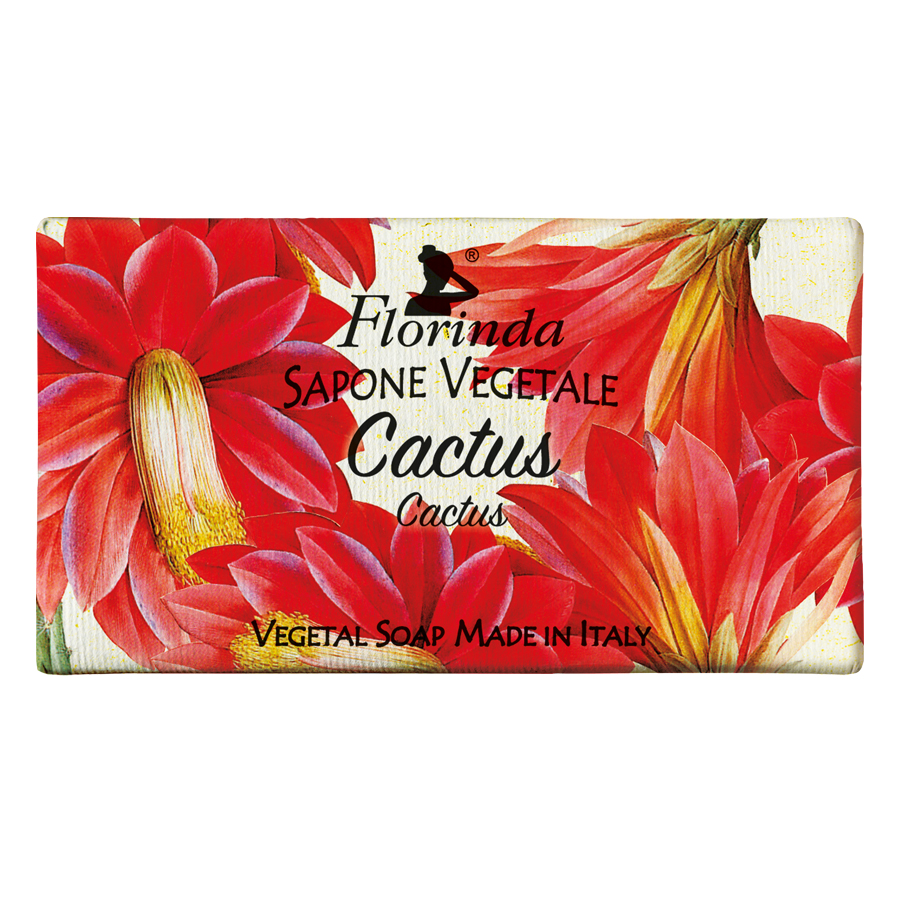 Sapun vegetal cu floare de cactus Florinda 100 g La Dispensa